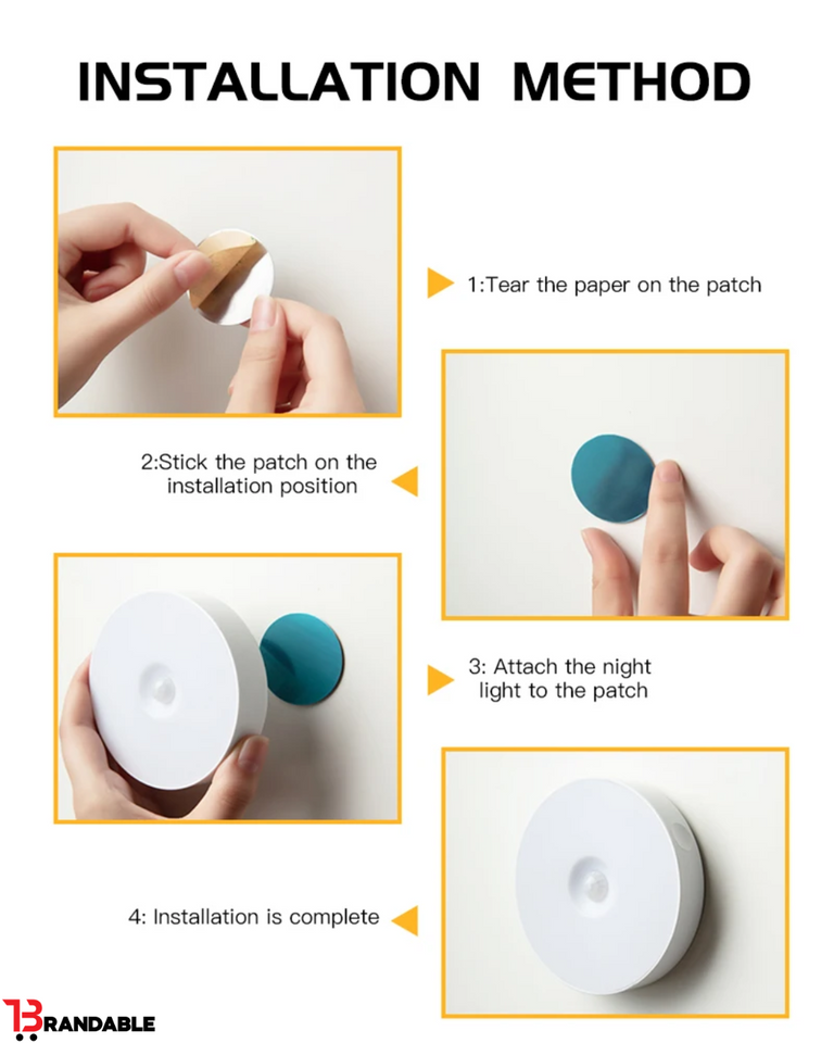 Motion Sensor LED Night Light