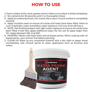 Waterproof Anti-Leakage Agent with Free Brush (Free Delivery) - 1KG