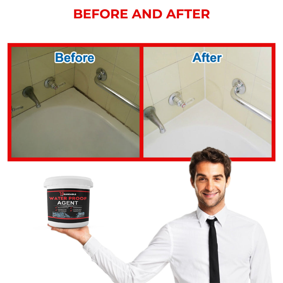 Waterproof Anti-Leakage Agent with Free Brush (Free Delivery) - 1KG