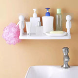 Adhesive Wall Hanging Storage Shelf - Brandable.PK