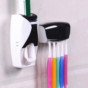 Toothpaste Dispenser Toothbrush Holder - Brandable.Pk