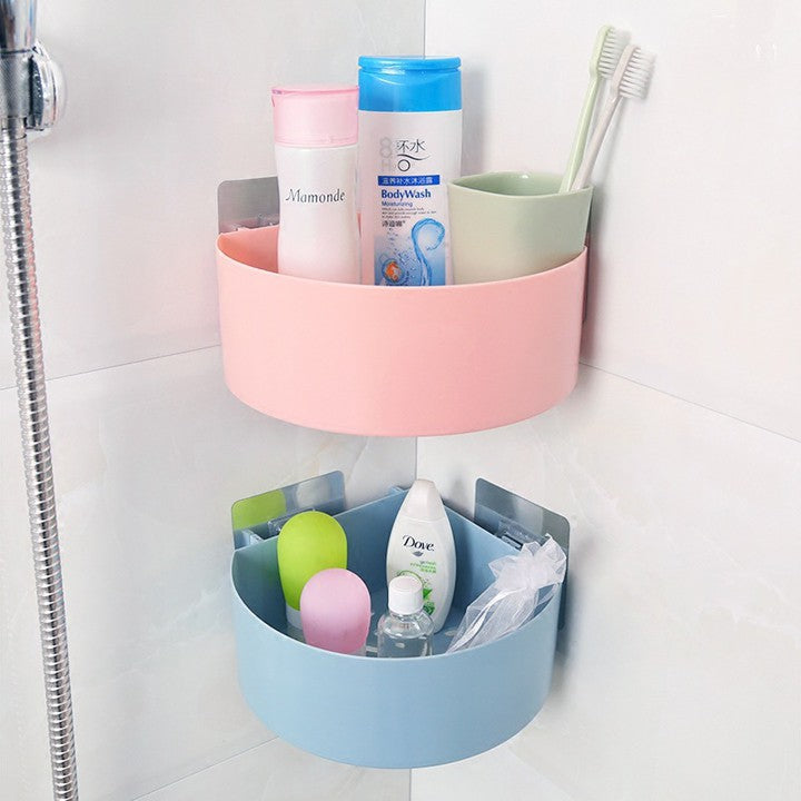 Adhesive Corner Shelf - Brandable.PK