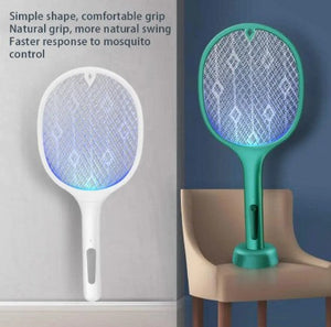 2 In 1 Mosquitoes Killer Lamp & Racket - Brandable.PK
