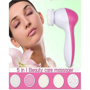 5 In 1 Facial Electric Cleanser Brush Massager (Free Shipping) - Brandable.PK