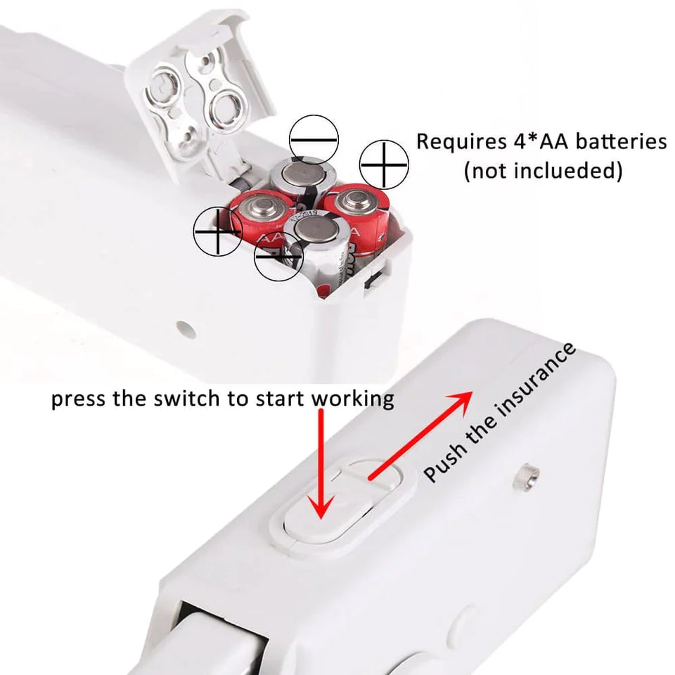 Handheld Portable Sewing Machine - Handy Stitch - Brandable.PK