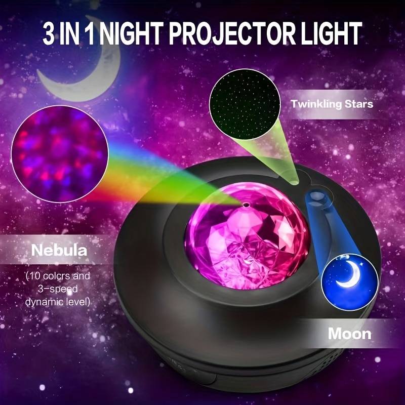 LED Galaxy Projector