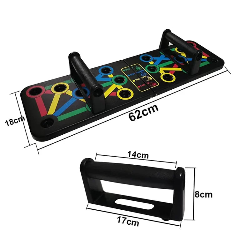 9 in 1 Foldable Push up Board - Brandable.PK