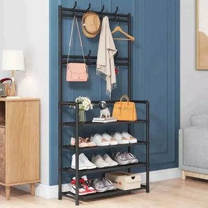 Multifunctional Coat & Shoes Rack - Brandable.PK