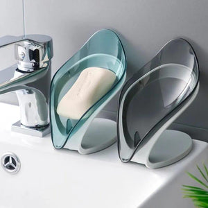 Plastic Leaf Shape Soap Holder - Brandable.PK