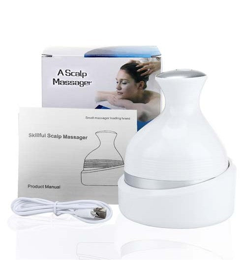 Portable Electric Head Scalp Massager - Brandable.Pk