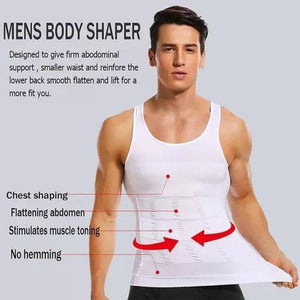 Men Slimming Vest Body Shaper - Brandable.PK