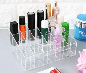 24 Grid Acrylic Lipstick Organizer - Brandable.PK