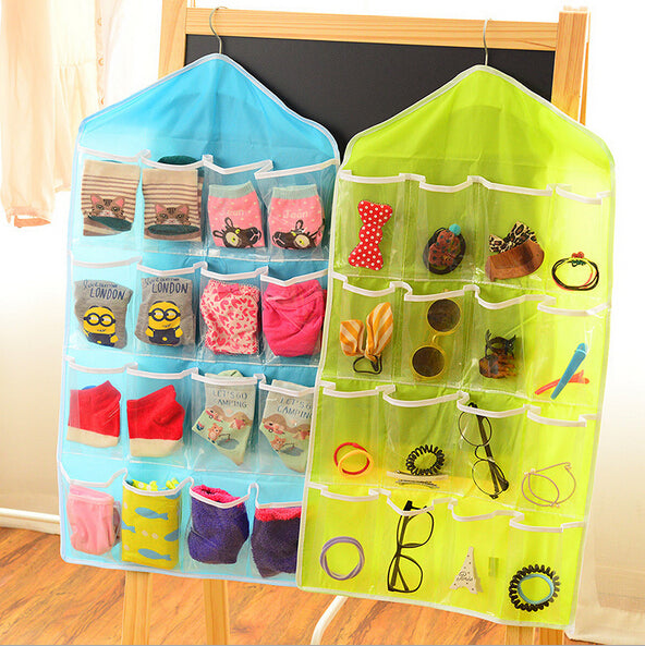 16 Pocket Hanging Bag Organizer - Brandable.PK