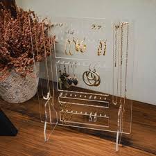 Acrylic Jewelry Organizer Stand - Brandable.PK
