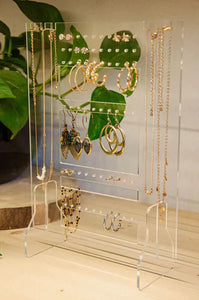 Acrylic Jewelry Organizer Stand - Brandable.PK