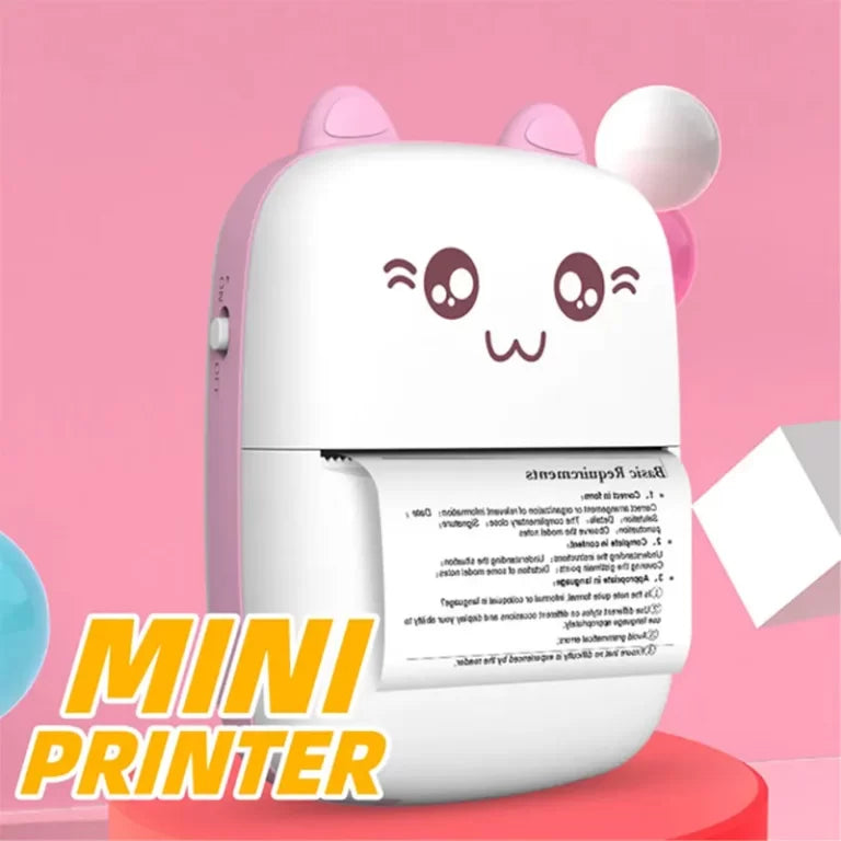 Mini Portable Thermal Printer - Brandable.PK