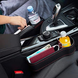 Pack Of 2 - Leather Multifunctional Car Seat Organizer - Brandable.PK