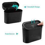 Car Trash Can with Lid - Brandable.PK